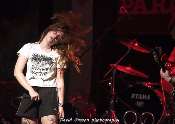 A picture of Plastika in concert taken by David Gasson