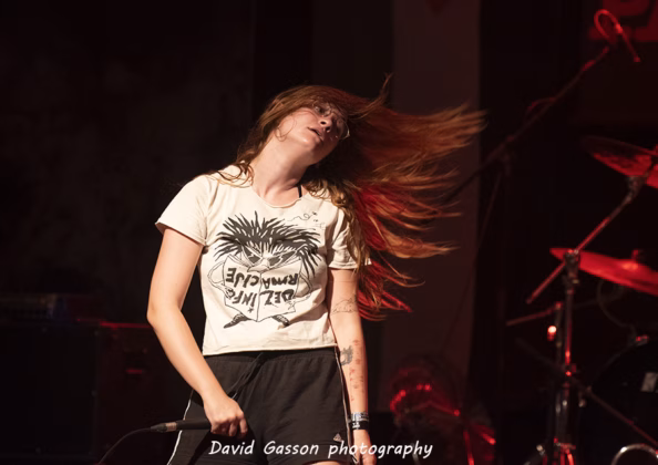 A picture of Plastika in concert taken by David Gasson
