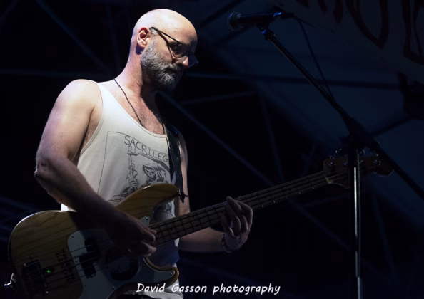 A picture of Śmierć in concert taken by David Gasson