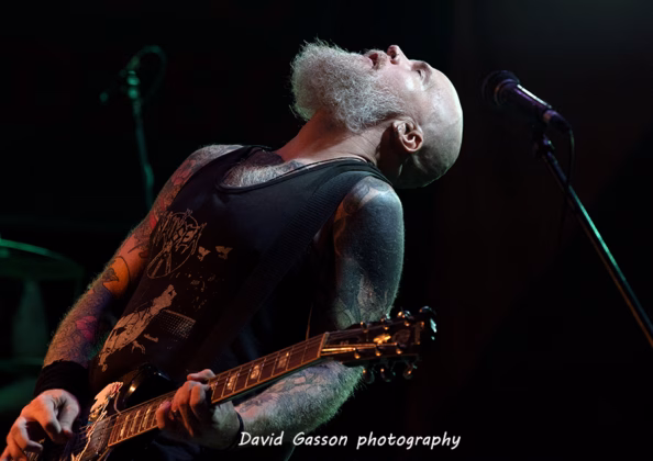 A picture of Śmierć in concert taken by David Gasson