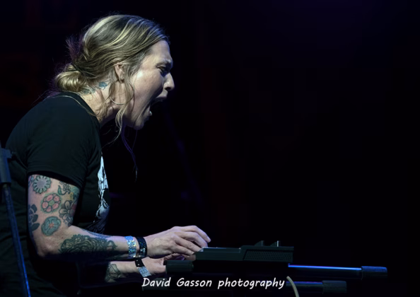 A picture of Śmierć in concert taken by David Gasson