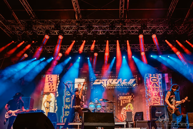 Picture of Extreme in concert taken by Iuliana Pasca