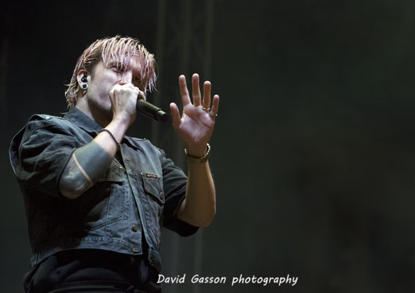 Pictures of Baby Lasagna in concert taken by David Gasson
