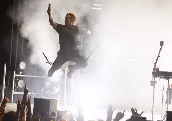 Pictures of Baby Lasagna in concert taken by David Gasson