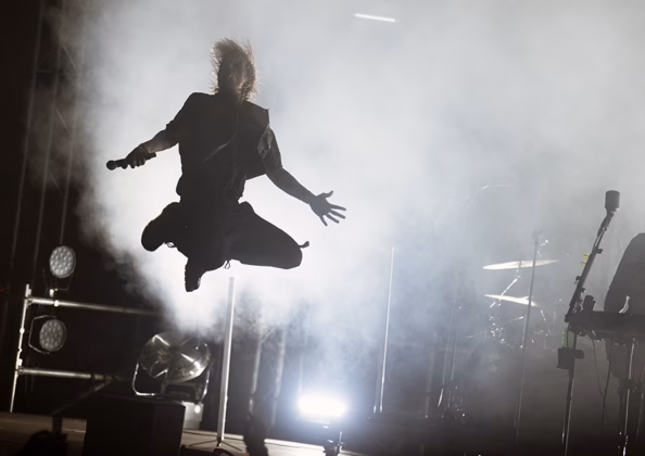 Pictures of Baby Lasagna in concert taken by David Gasson