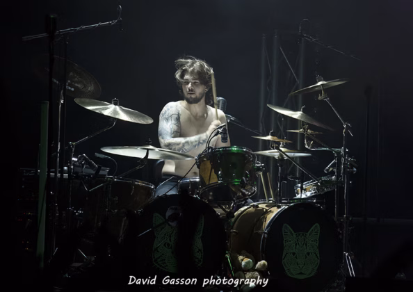 Pictures of Baby Lasagna in concert taken by David Gasson