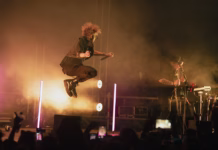 Pictures of Baby Lasagna in concert taken by David Gasson
