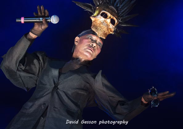Picture of Grace Jones in Concert in Pula taken by David Gasson