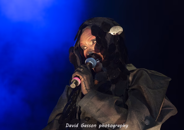 Picture of Grace Jones in Concert in Pula taken by David Gasson