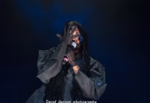 Picture of Grace Jones in Concert in Pula taken by David Gasson