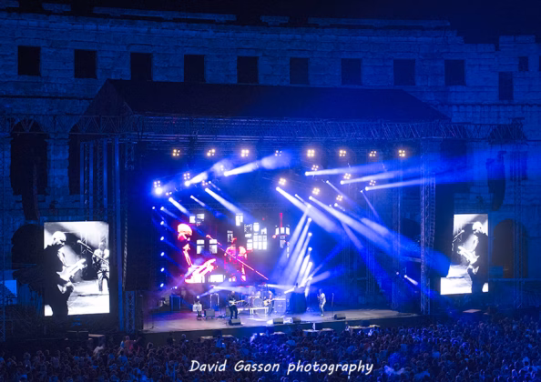 Picture of Plavi Orkestar in Concert in Pula taken by David Gasson