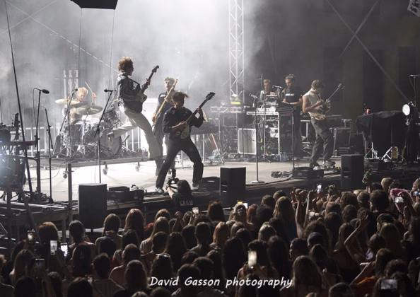 Picture of Joker Out in Concert in Pula taken by David Gasson