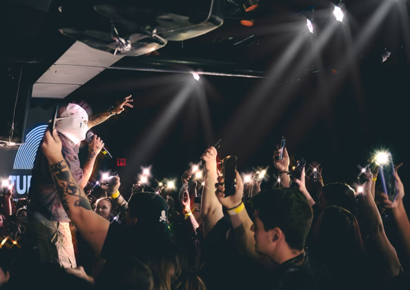 Picture of WesGhost in concert taken by Jonathan Galeano