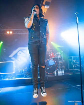 A picture of Cruzh in concert taken by Dan Leo Lindeberg