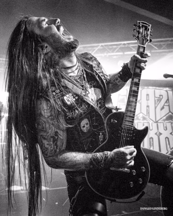 Picture of Crazy Lixx in concert taken by Dan Leo Lindeberg