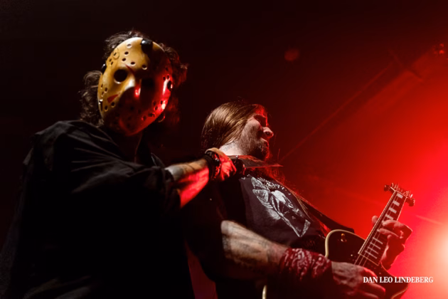 Picture of Crazy Lixx in concert taken by Dan Leo Lindeberg