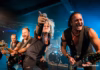 Picture of Kissin' Dynamite in concert taken by Dan Leo Lindeberg