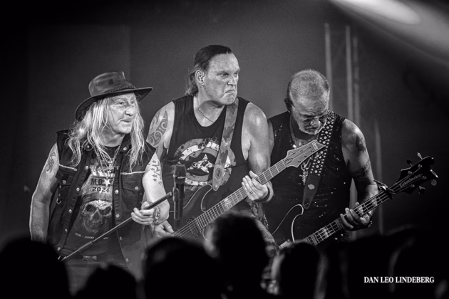 Picture of Treat in concert taken by Dan Leo Lindeberg