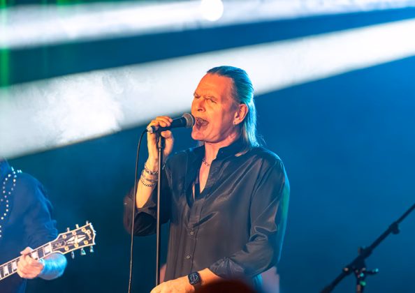 Picture of Arrow in concert taken by Lennart Håård