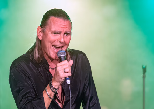 Picture of Arrow in concert taken by Lennart Håård