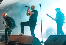 Picture of Tad Morose in concert taken by Lennart Håård