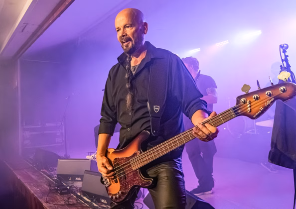 Picture of Tad Morose in concert taken by Lennart Håård
