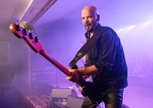 Picture of Tad Morose in concert taken by Lennart Håård
