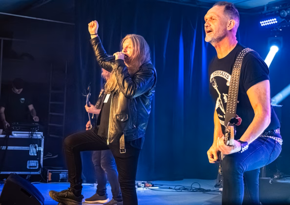 Picture of Mindless Sinner in concert taken by Lennart Håård