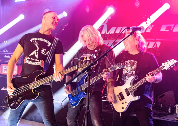 Picture of Mindless Sinner in concert taken by Lennart Håård