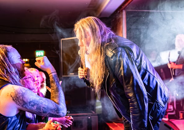 Picture of Mindless Sinner in concert taken by Lennart Håård