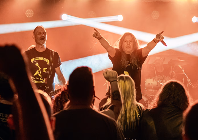 Picture of Mindless Sinner in concert taken by Lennart Håård