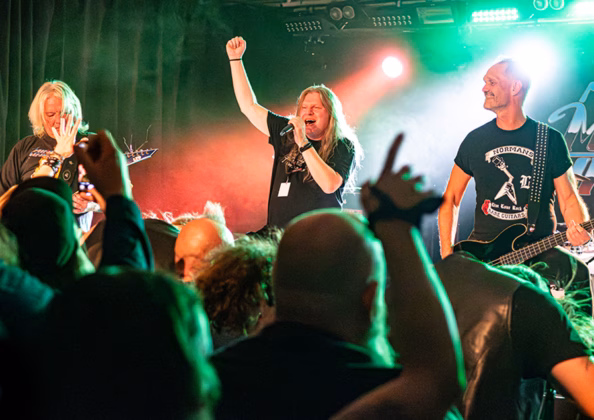 Picture of Mindless Sinner in concert taken by Lennart Håård
