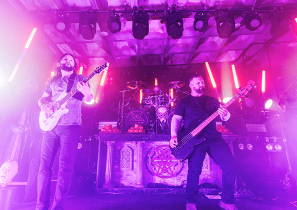 Picture of Whitechapel in concert taken by Brooke Champine