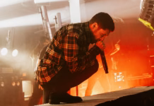 Picture of Whitechapel in concert taken by Brooke Champine