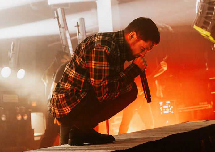 Picture of Whitechapel in concert taken by Brooke Champine