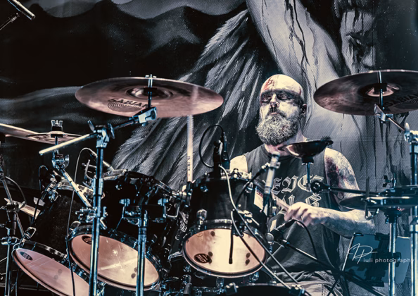 Picture of Bliss of Flesh in concert taken by Iuliana Pasca