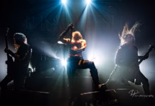 Picture of Bliss of Flesh in concert taken by Iuliana Pasca