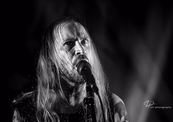 Picture of Necrowretch in concert taken by Iuliana Pasca