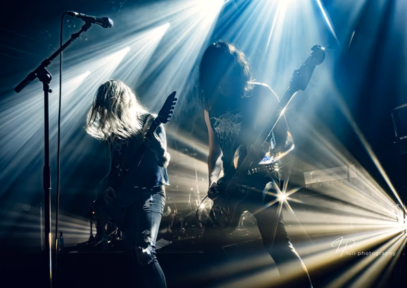 Picture of Necrowretch in concert taken by Iuliana Pasca