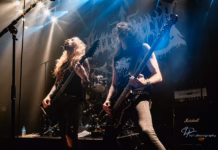 Picture of Necrowretch in concert taken by Iuliana Pasca