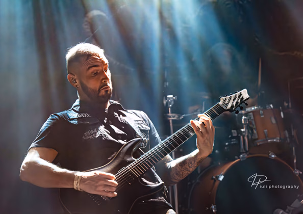 Picture of March of Scylla in concert taken by Iuliana Pasca