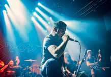 Picture of Gorod in concert taken by Iuliana Pasca