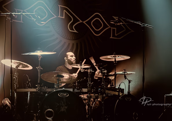 Picture of Gorod in concert taken by Iuliana Pasca