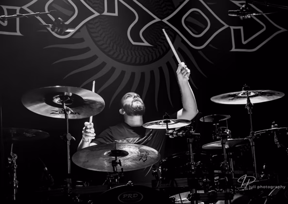 Picture of Gorod in concert taken by Iuliana Pasca