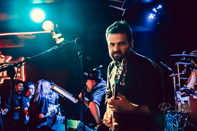 Picture of Hteththemeth in concert taken by Iuliana Pasca