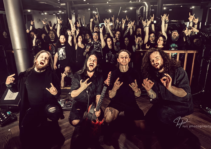 Picture of Aether in concert taken by Iuliana Pasca