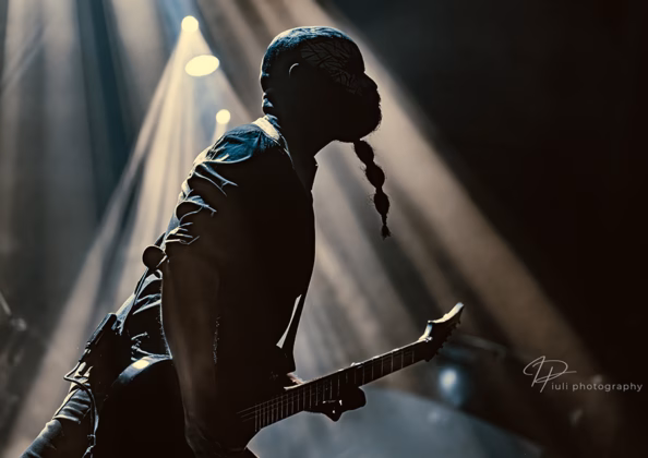 Picture of Mork in concert taken by Iuliana Pasca