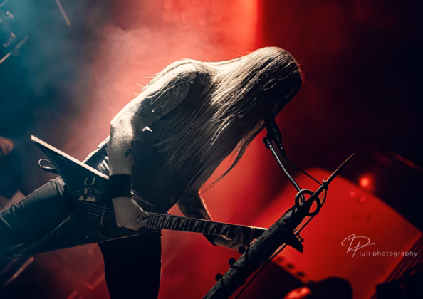 Picture of Mork in concert taken by Iuliana Pasca