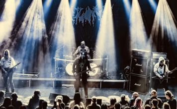 Picture of Arkona in concert taken by Iuliana Pasca