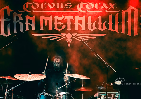 Picture of Corvus Corax in concert taken by Iuliana Pasca